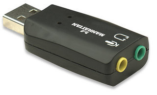 Adaptador de Audio MANHATTAN 150859