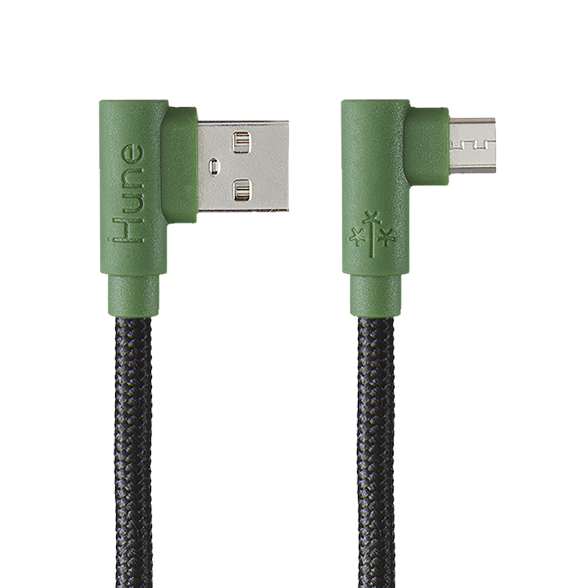 Cables Braided USB - USB Micro Hune Hiedra