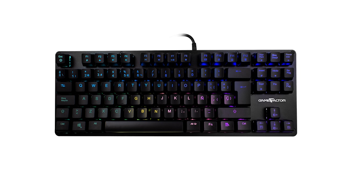 Teclado Mecánico GAME FACTOR KBG500-RD